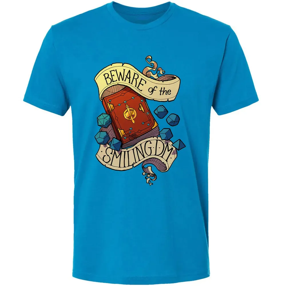 Beware of the Smiling Dungeon Master Premium Unisex T-shirt - 15