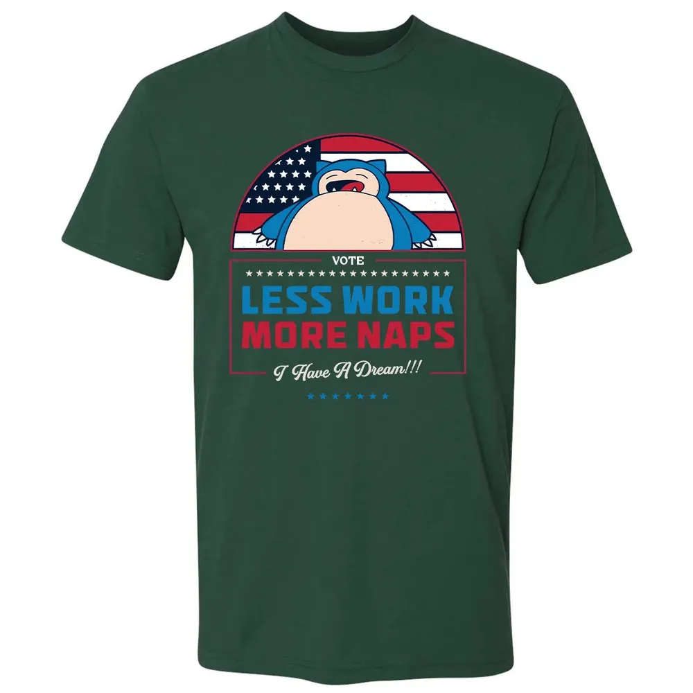 Less Work More Naps Premium Unisex T-shirt - 12