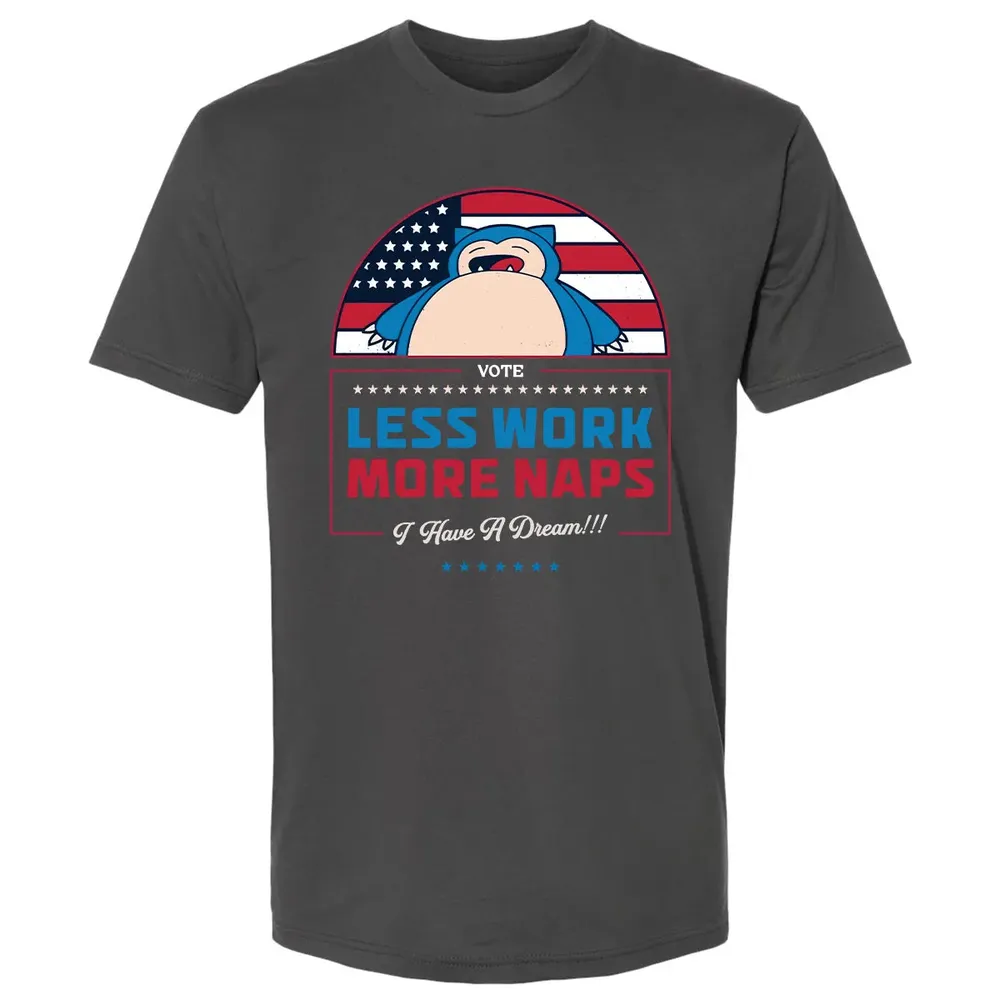 Less Work More Naps Premium Unisex T-shirt - 8