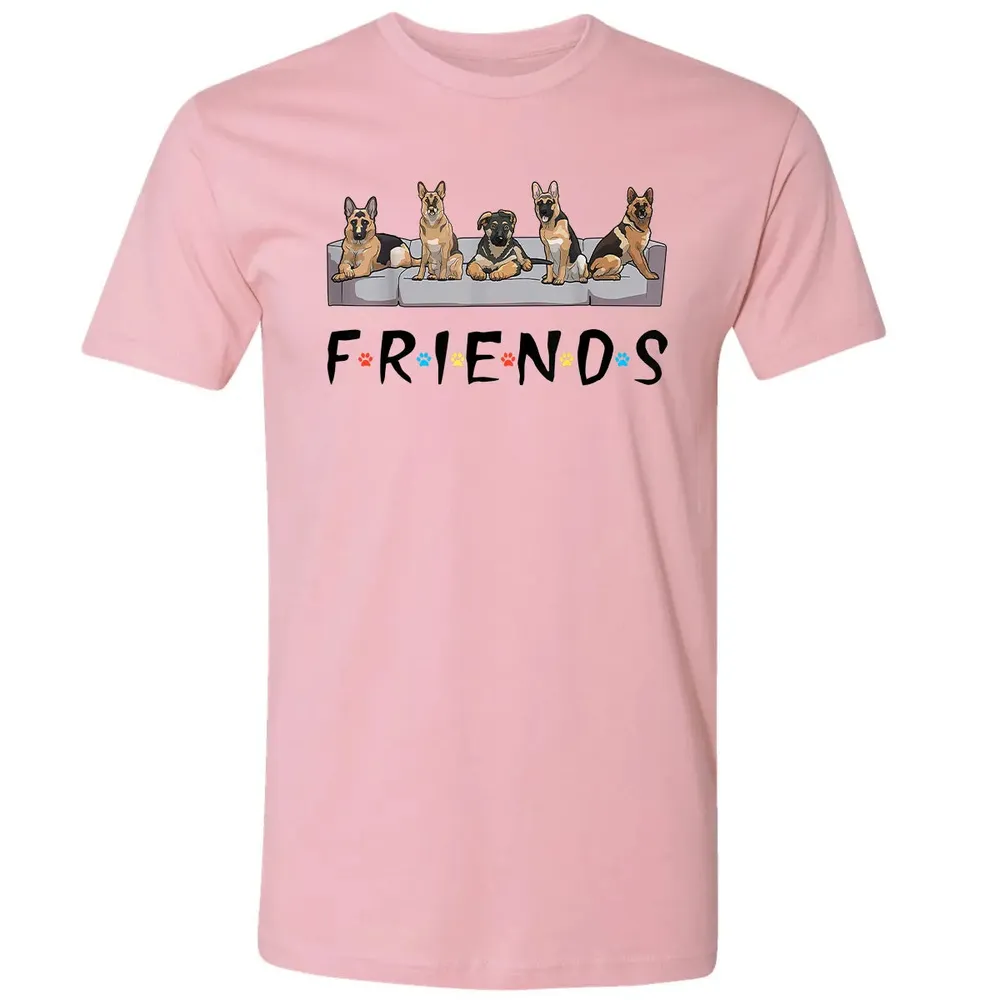 German Shepherd FRIEND Premium Unisex T-shirt - 3