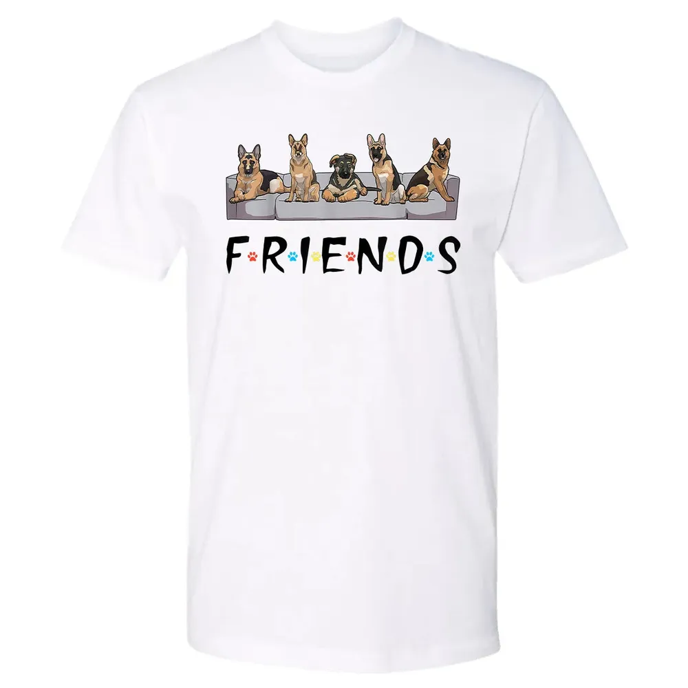 German Shepherd FRIEND Premium Unisex T-shirt - 4