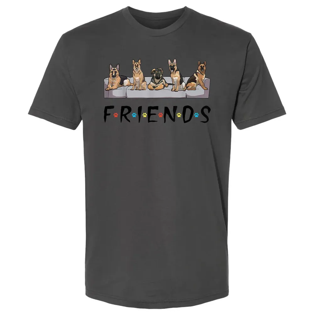German Shepherd FRIEND Premium Unisex T-shirt - 8