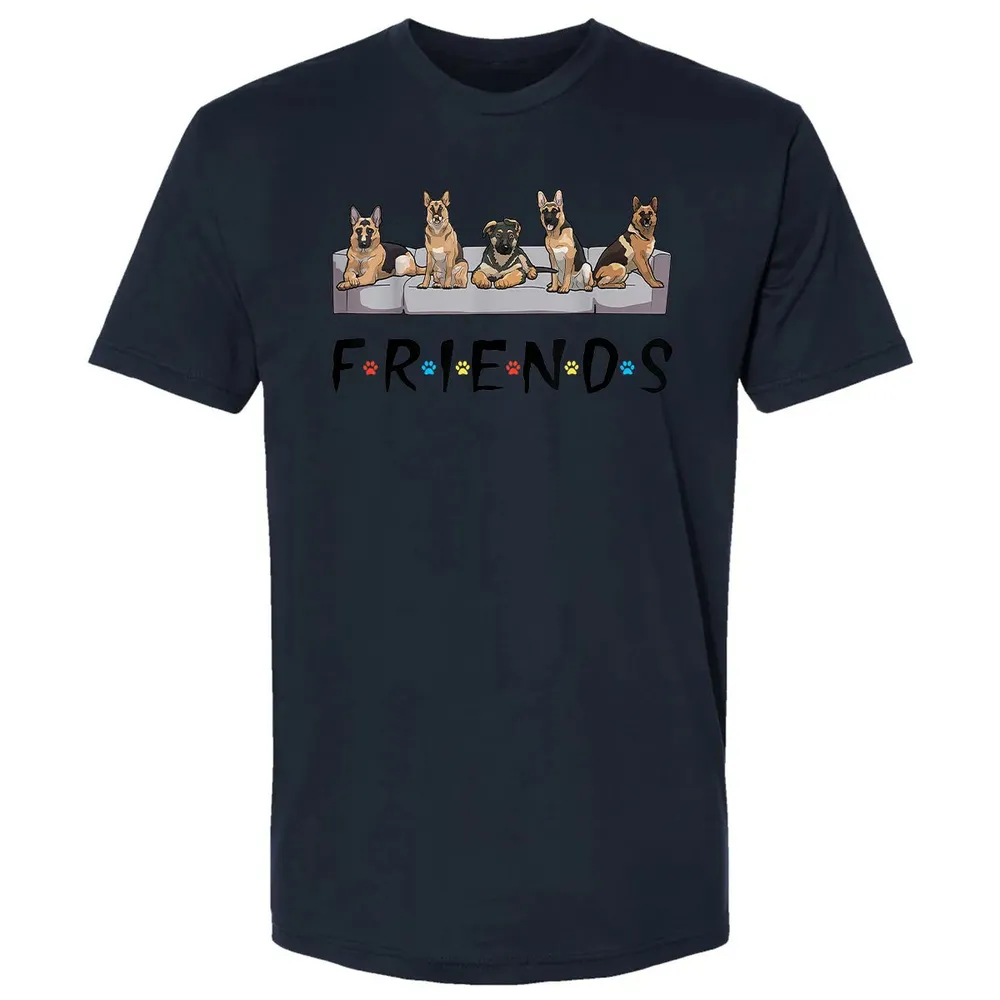 German Shepherd FRIEND Premium Unisex T-shirt - 2