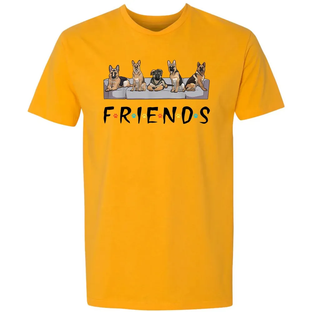 German Shepherd FRIEND Premium Unisex T-shirt - 11
