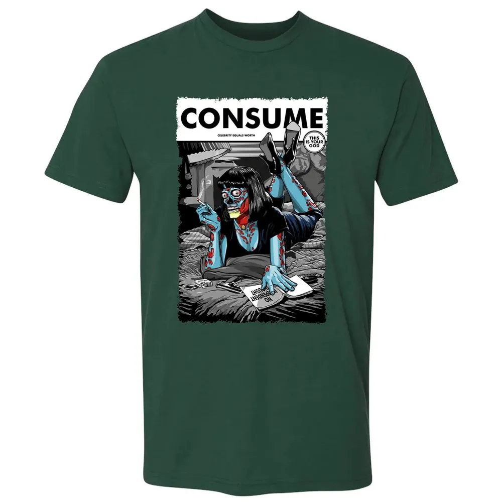 Consume Premium Unisex T-shirt - 12