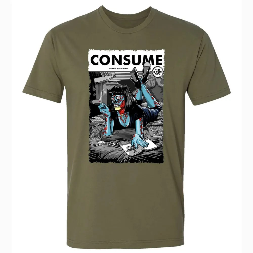 Consume Premium Unisex T-shirt - 5
