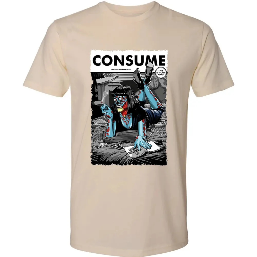 Consume Premium Unisex T-shirt - 13