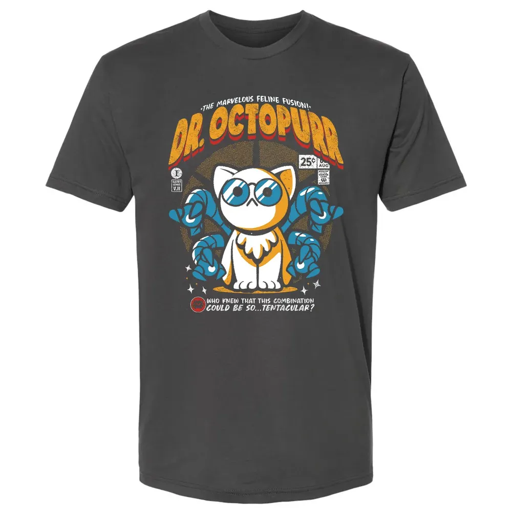 Dr. Octopurr Premium Unisex T-shirt - 8