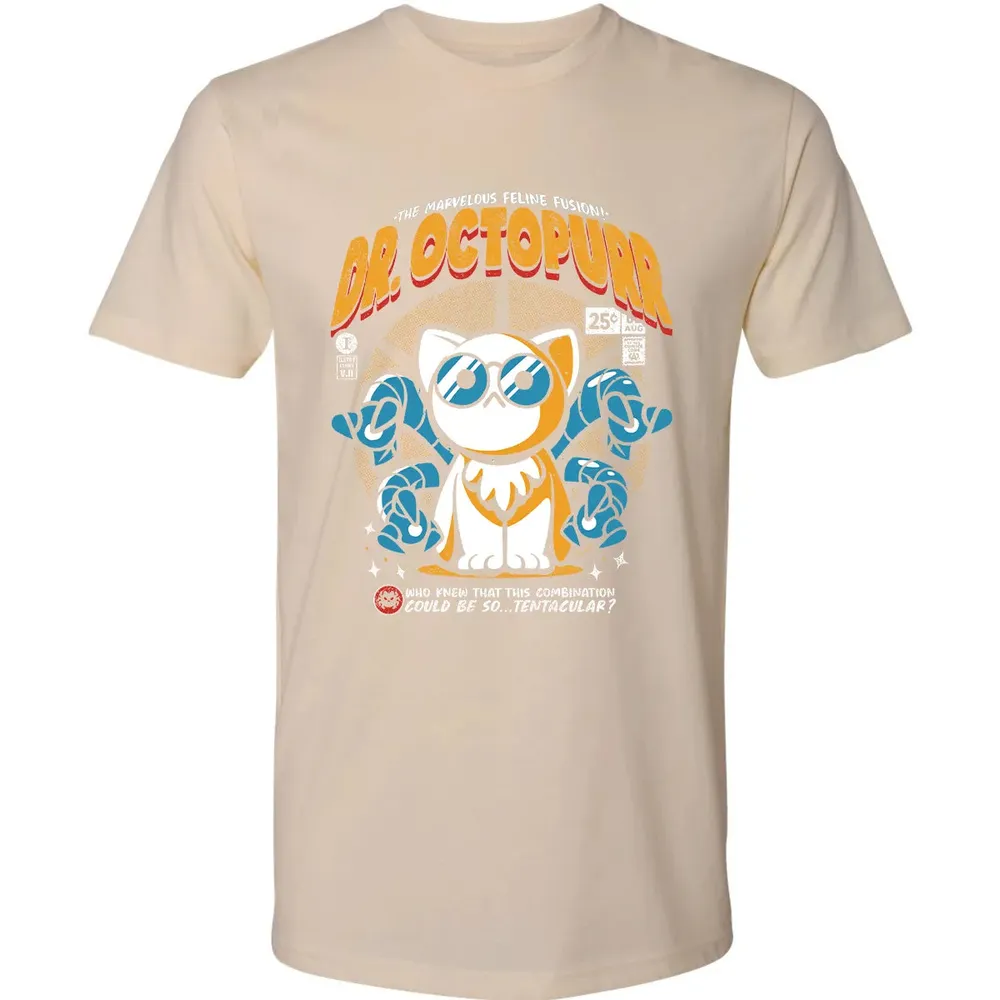 Dr. Octopurr Premium Unisex T-shirt - 13