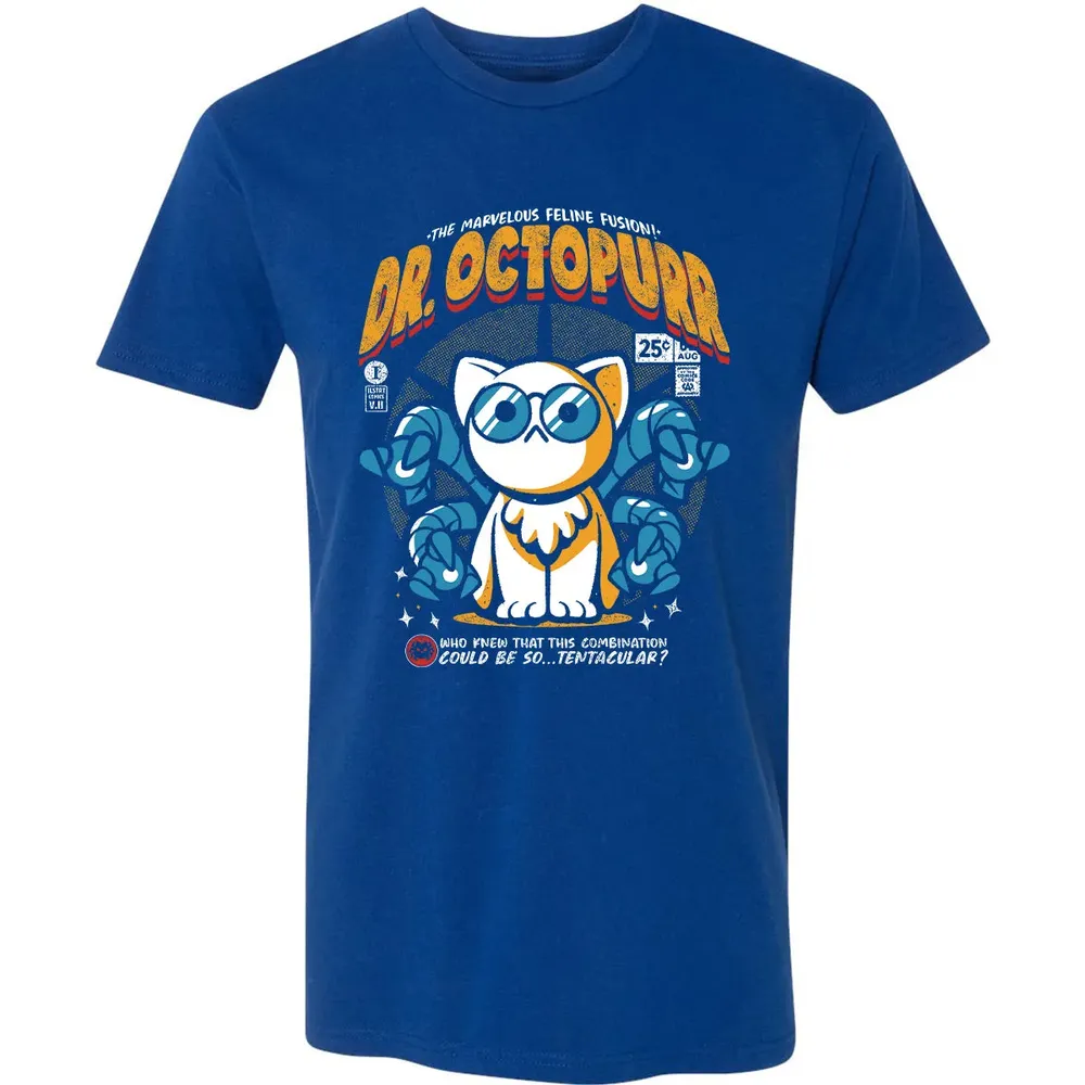 Dr. Octopurr Premium Unisex T-shirt - 10