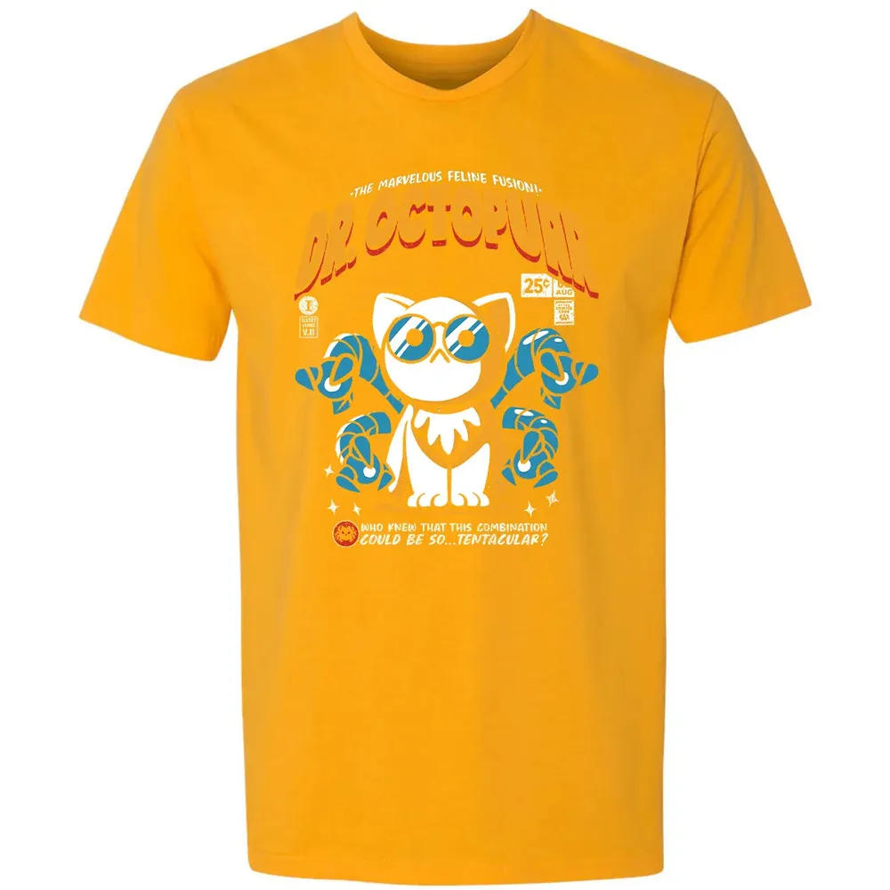 Dr. Octopurr Premium Unisex T-shirt - 11