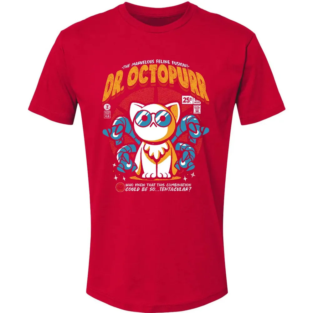 Dr. Octopurr Premium Unisex T-shirt - 6
