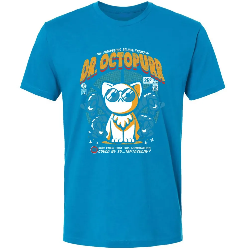 Dr. Octopurr Premium Unisex T-shirt - 15