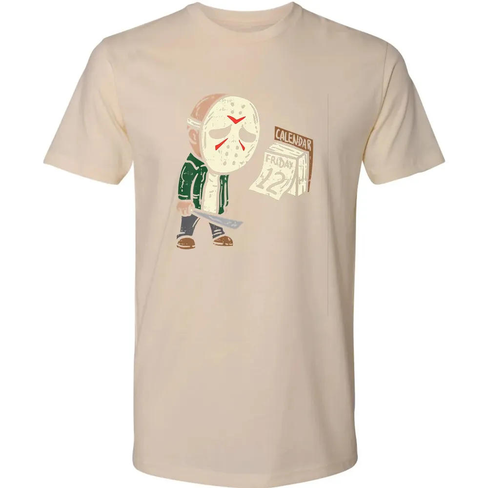 Friday 12th Funny Halloween Horror Movie Humor Premium Unisex T-shirt - 13