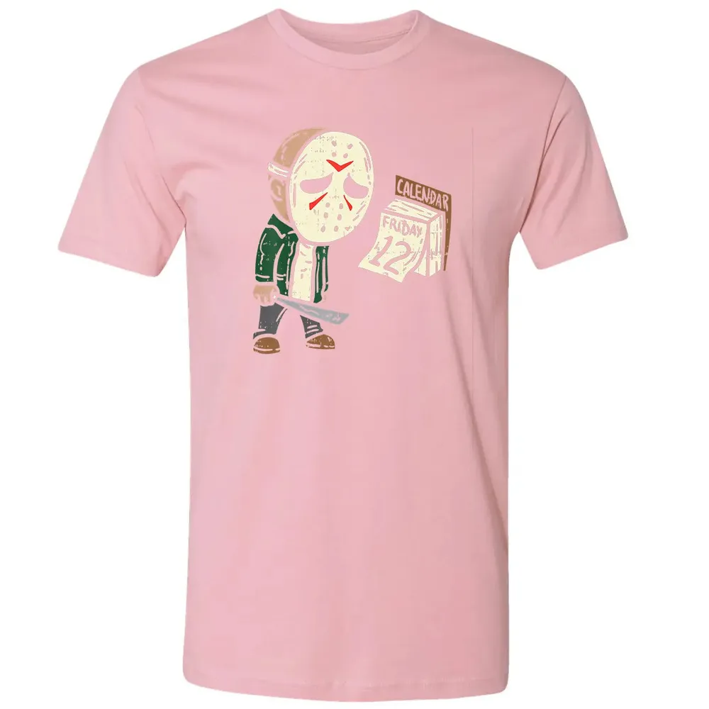 Friday 12th Funny Halloween Horror Movie Humor Premium Unisex T-shirt - 3