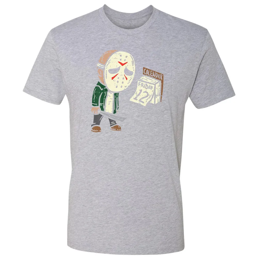 Friday 12th Funny Halloween Horror Movie Humor Premium Unisex T-shirt - 9
