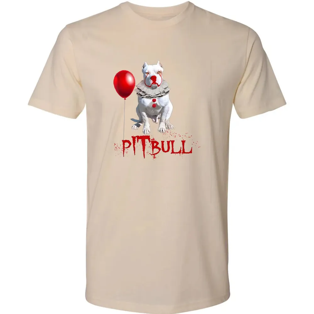 Pitbull IT Clown For Halloween Day Horror  Gift Premium Unisex T-shirt - 13