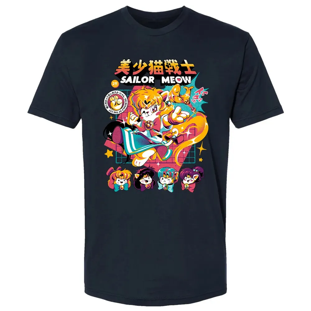 Sailor Meow Premium Unisex T-shirt - 2