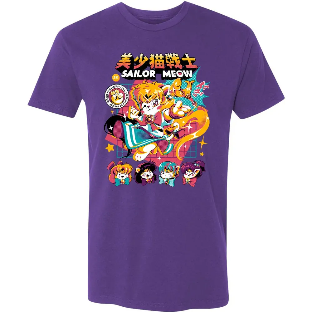 Sailor Meow Premium Unisex T-shirt - 7