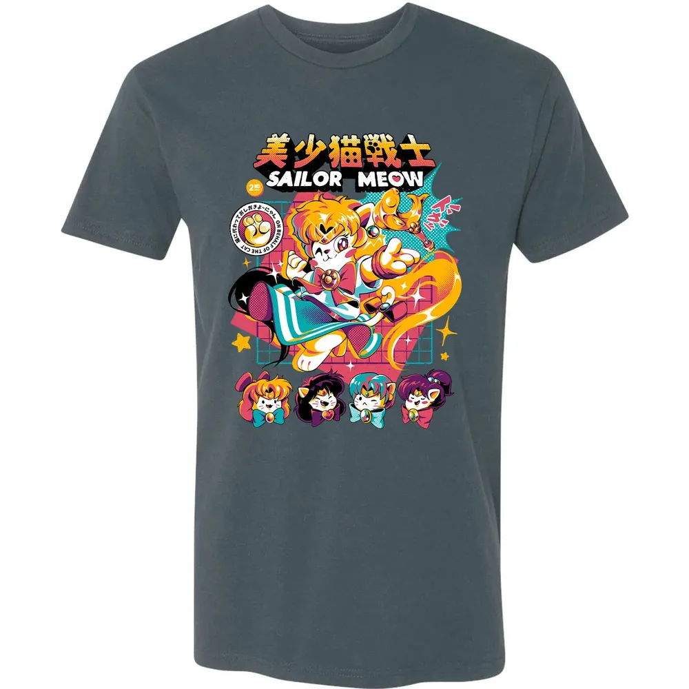 Sailor Meow Premium Unisex T-shirt - 14