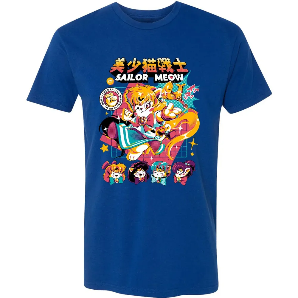 Sailor Meow Premium Unisex T-shirt - 10