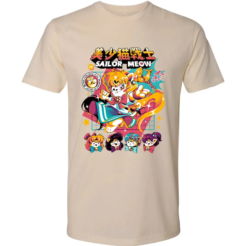 Sailor Meow Premium Unisex T-shirt - 13