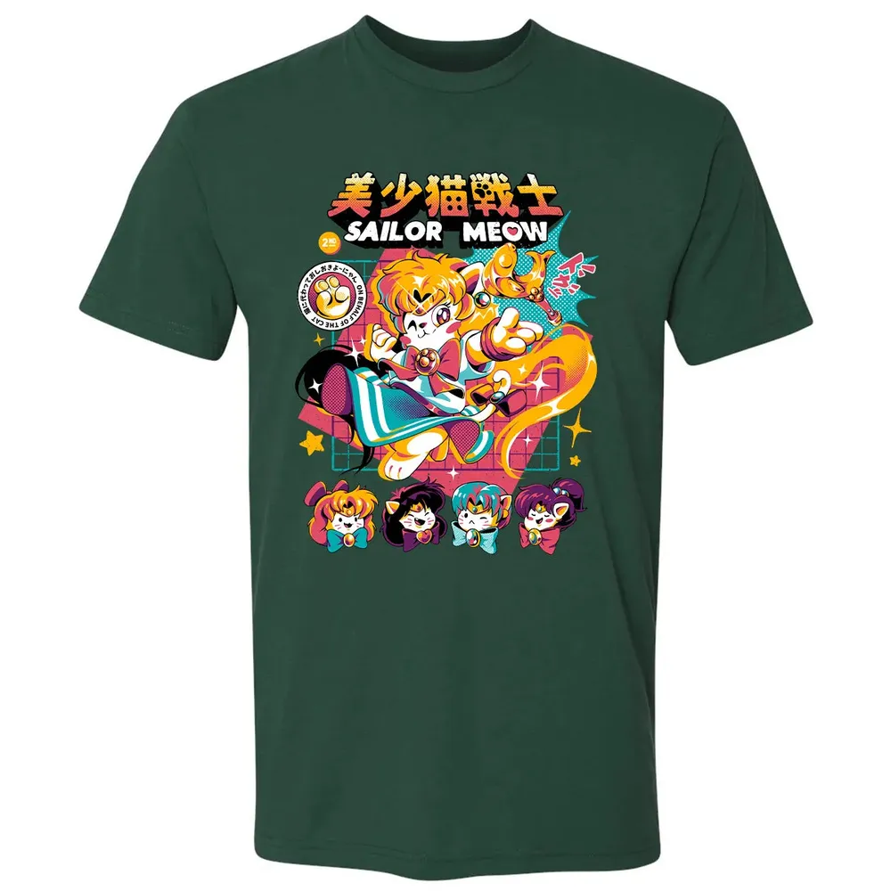 Sailor Meow Premium Unisex T-shirt - 12