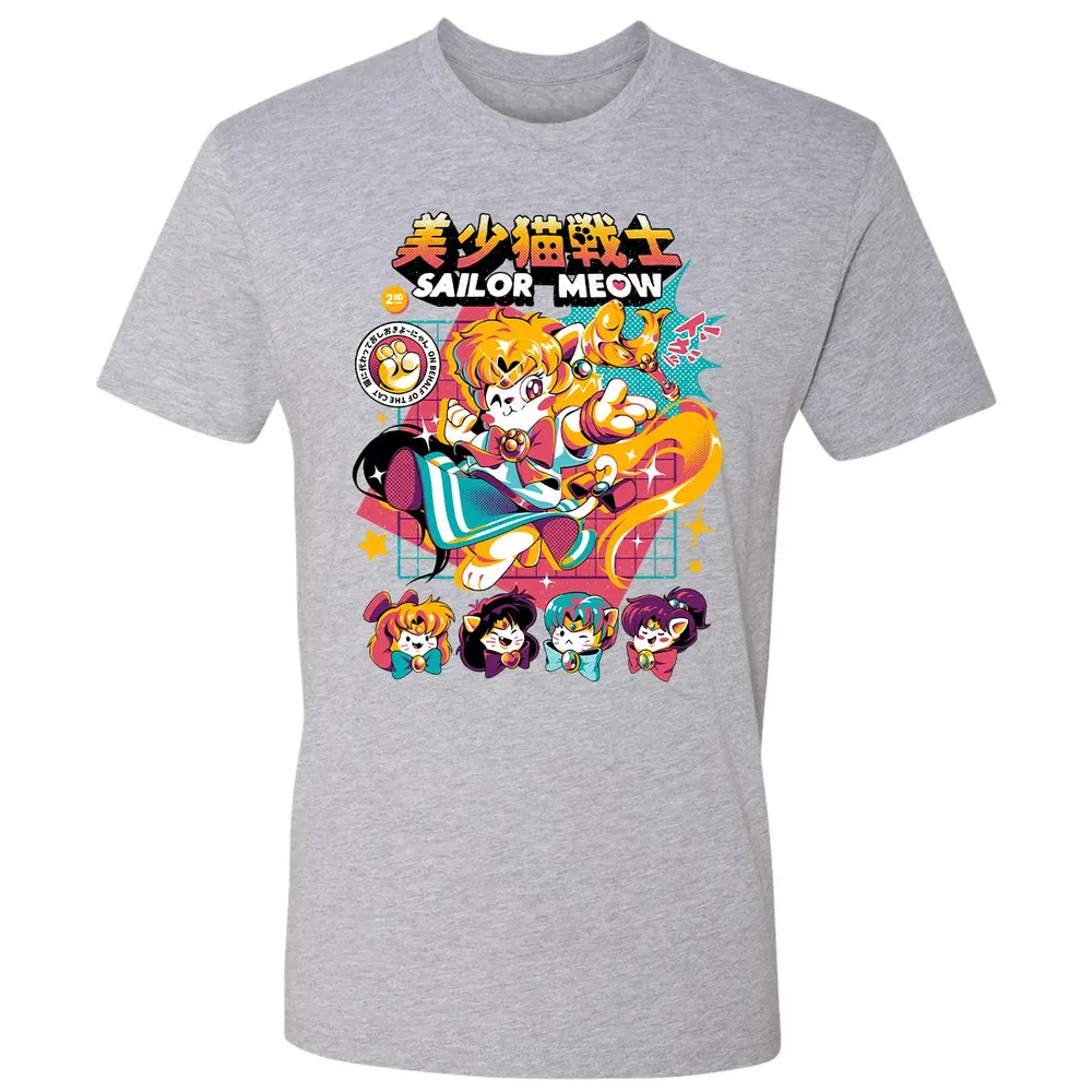 Sailor Meow Premium Unisex T-shirt - 9