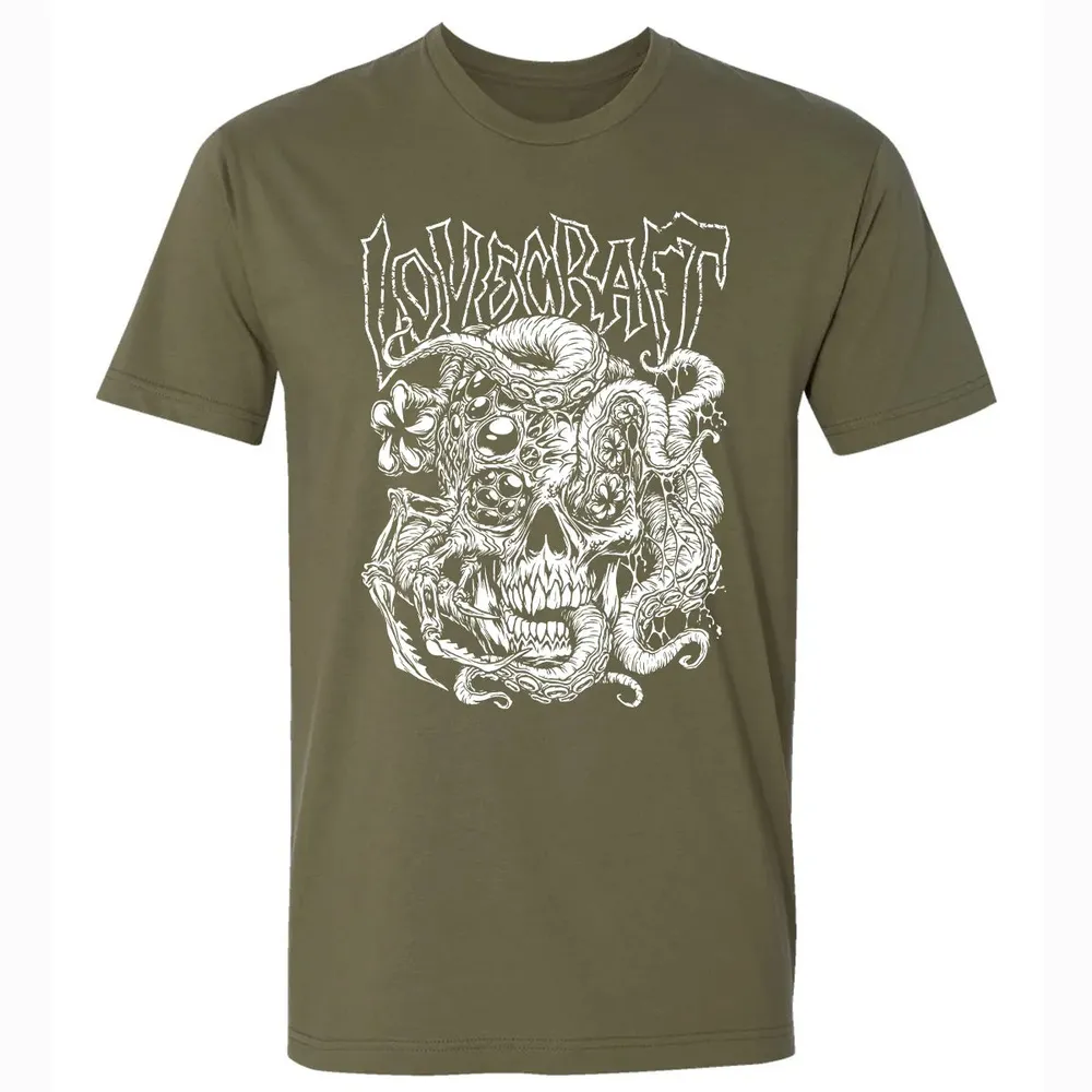 Lovecraft Skull Premium Unisex T-shirt - 5