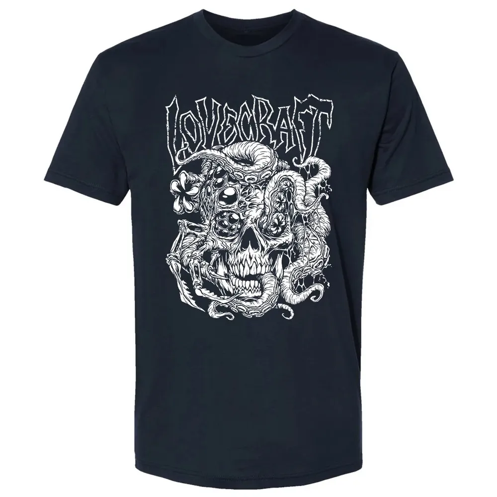 Lovecraft Skull Premium Unisex T-shirt - 2