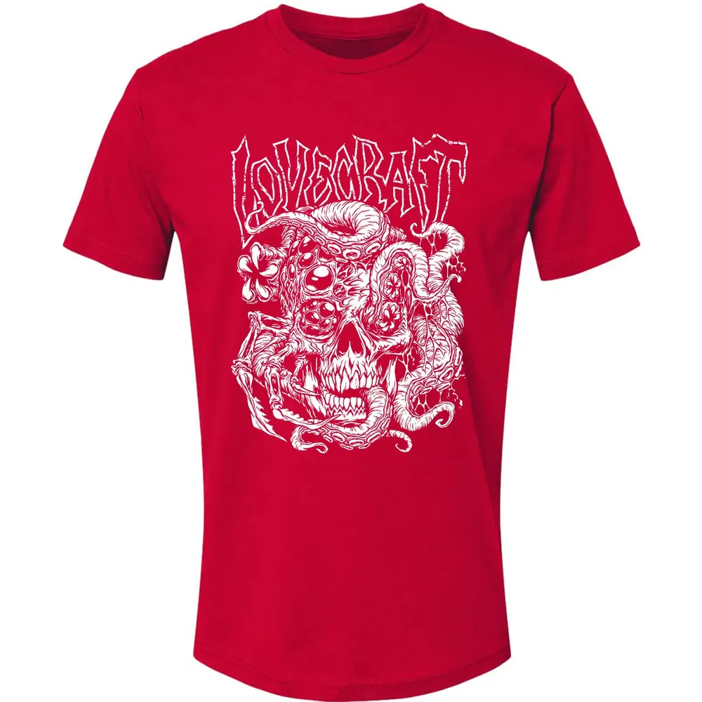 Lovecraft Skull Premium Unisex T-shirt - 6