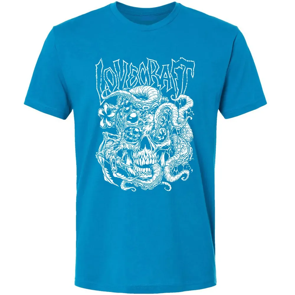 Lovecraft Skull Premium Unisex T-shirt - 15
