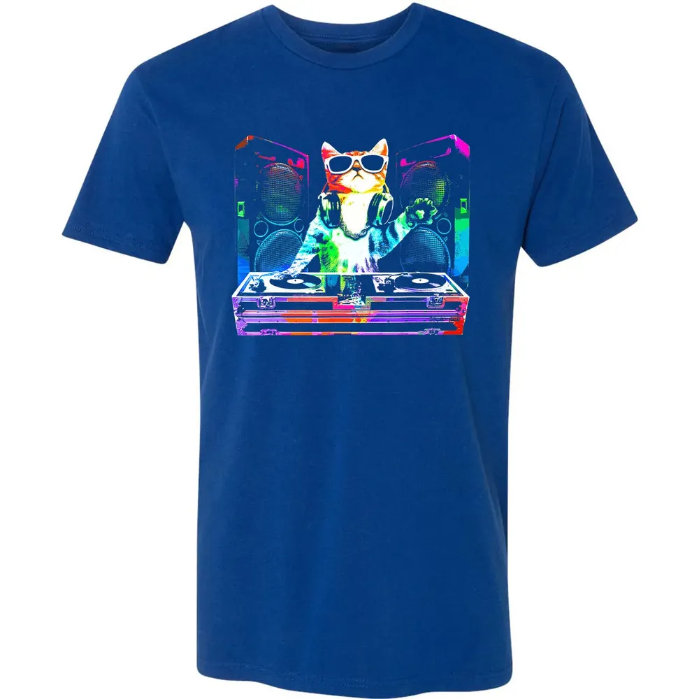 HOUSE CAT (New DJ Cat Kitty) Premium Unisex T-shirt - 10