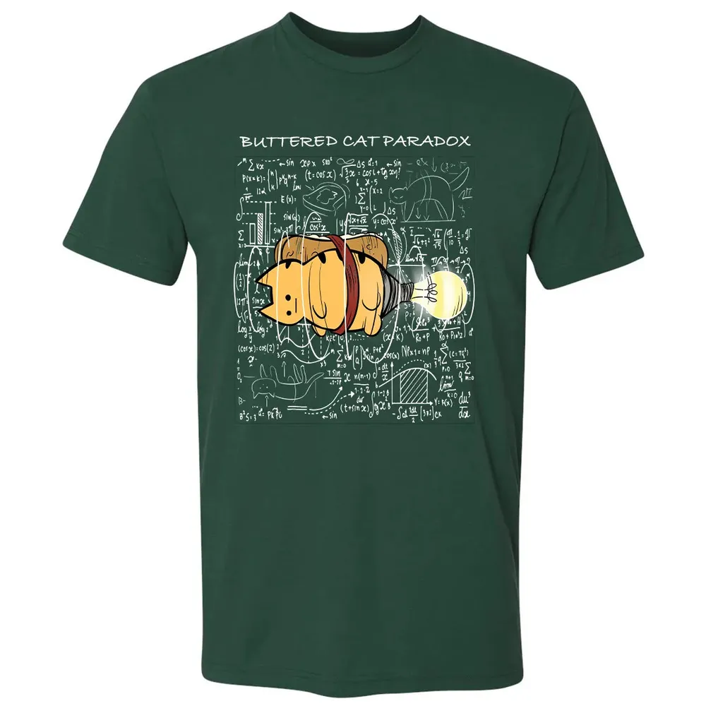 Buttered Cat Paradox Premium Unisex T-shirt - 12