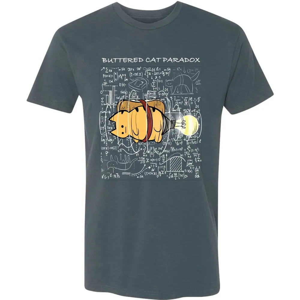 Buttered Cat Paradox Premium Unisex T-shirt - 14