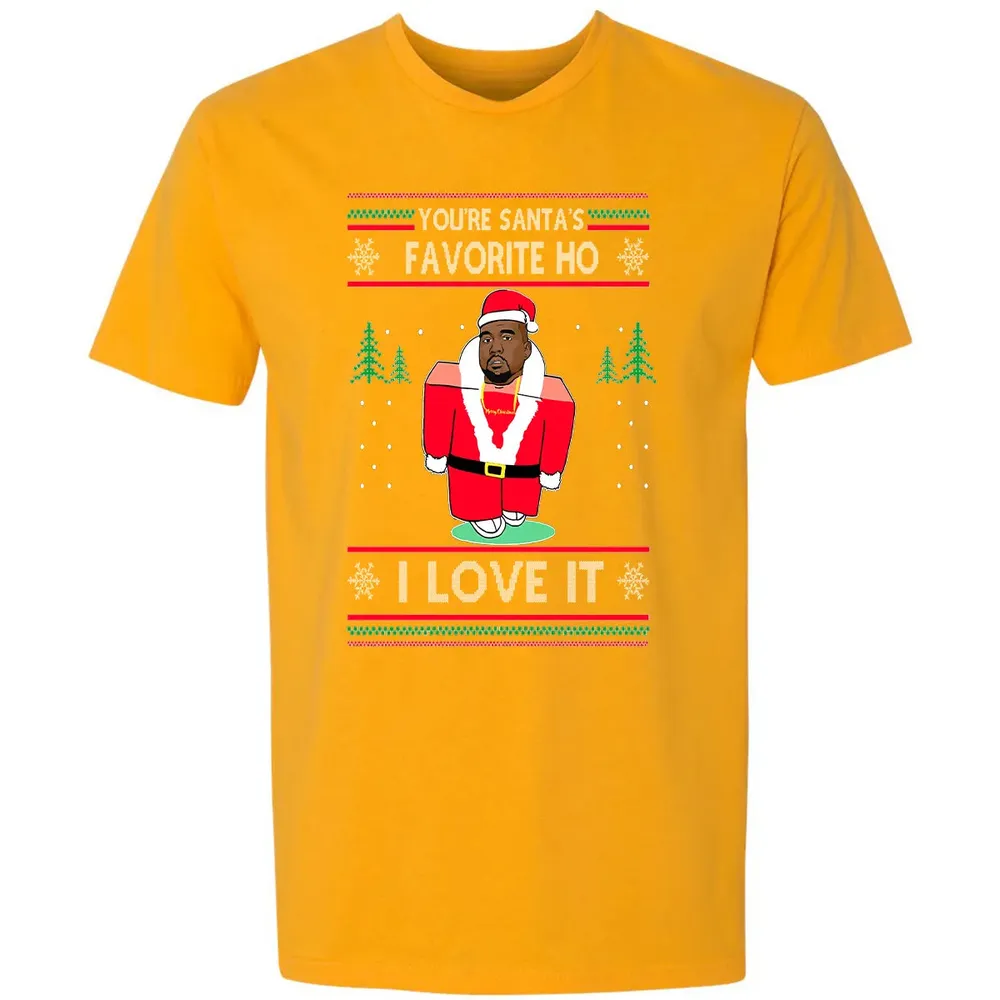 You're santa's favorite ho I love it Premium Unisex T-shirt - 11
