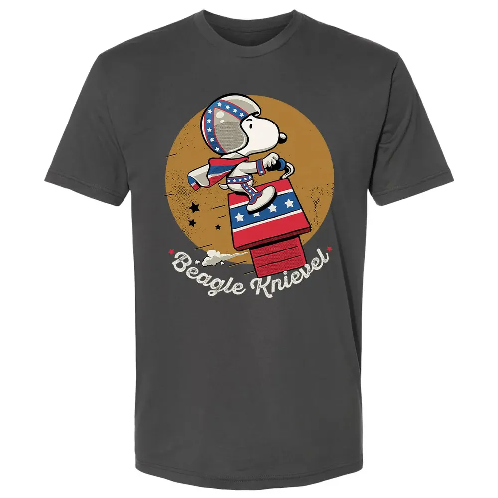 Beagle Knievel Premium Unisex T-shirt - 8