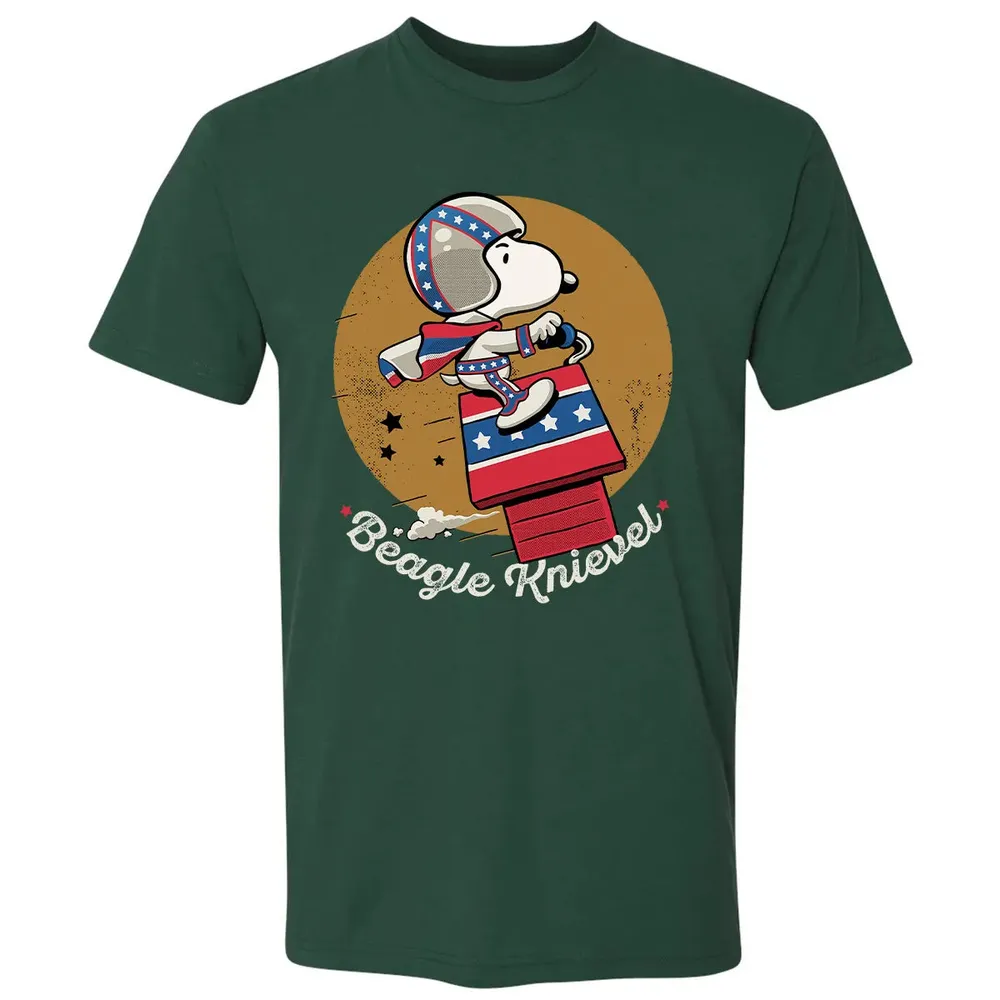 Beagle Knievel Premium Unisex T-shirt - 12