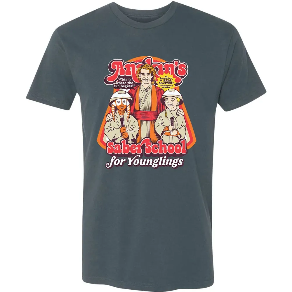 Anakin's Saber School Premium Unisex T-shirt - 14