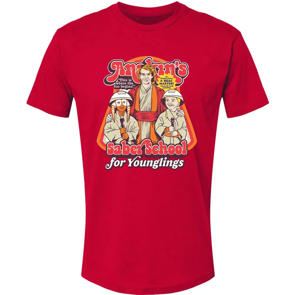 Anakin's Saber School Premium Unisex T-shirt - 6