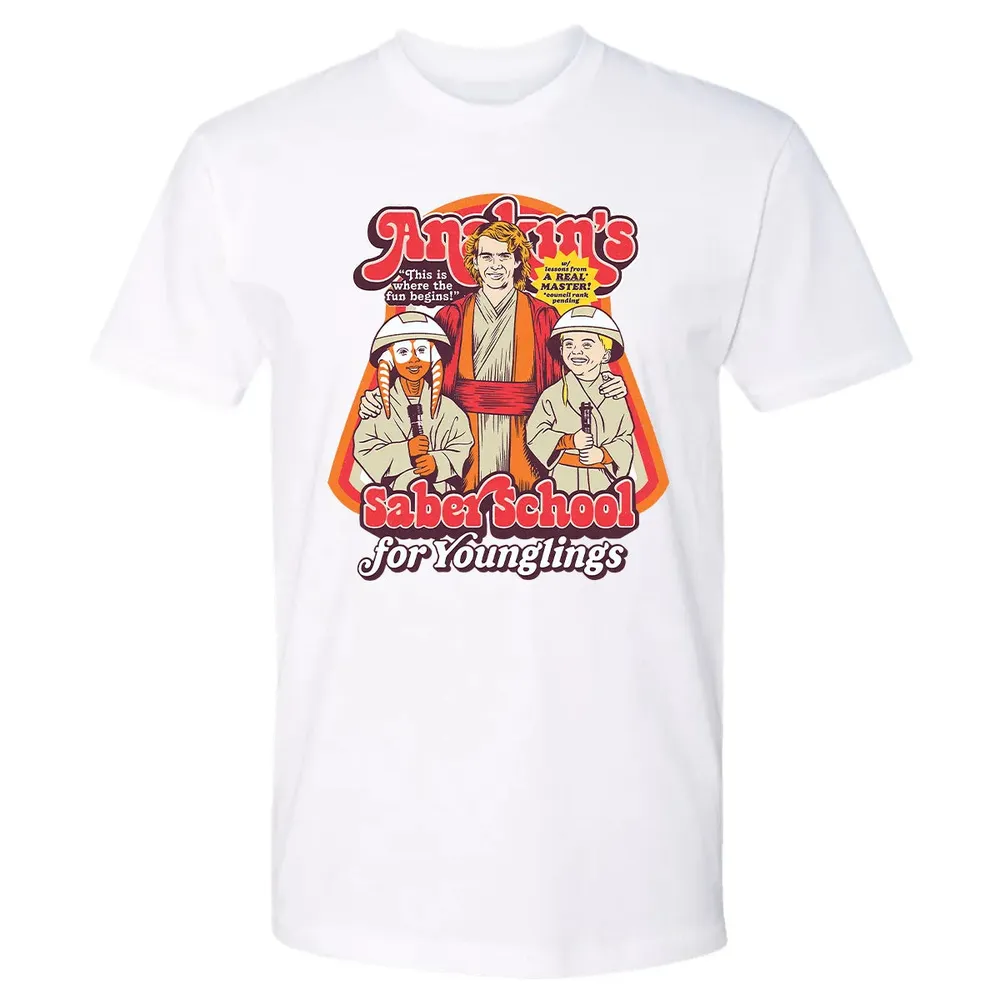 Anakin's Saber School Premium Unisex T-shirt - 4