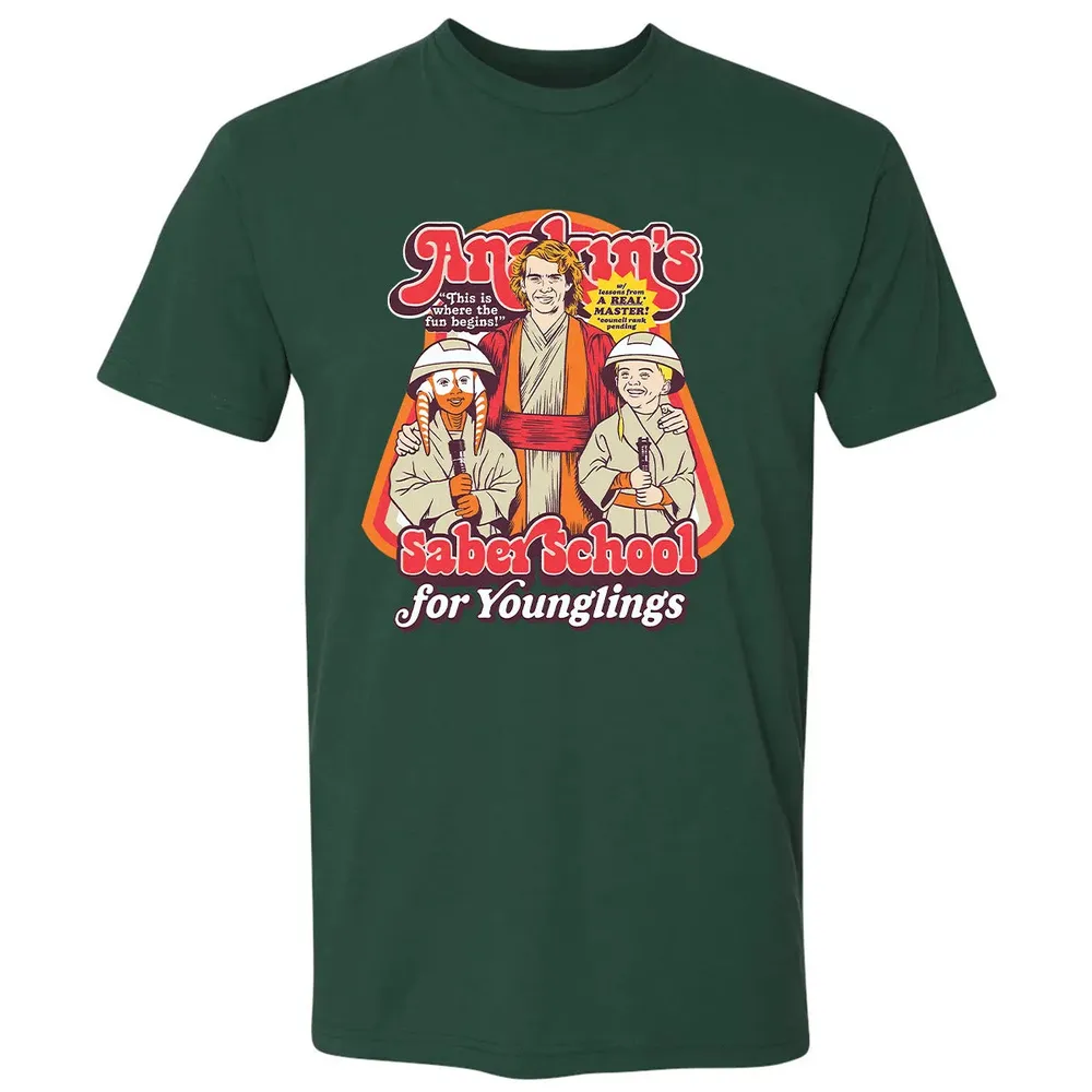 Anakin's Saber School Premium Unisex T-shirt - 12