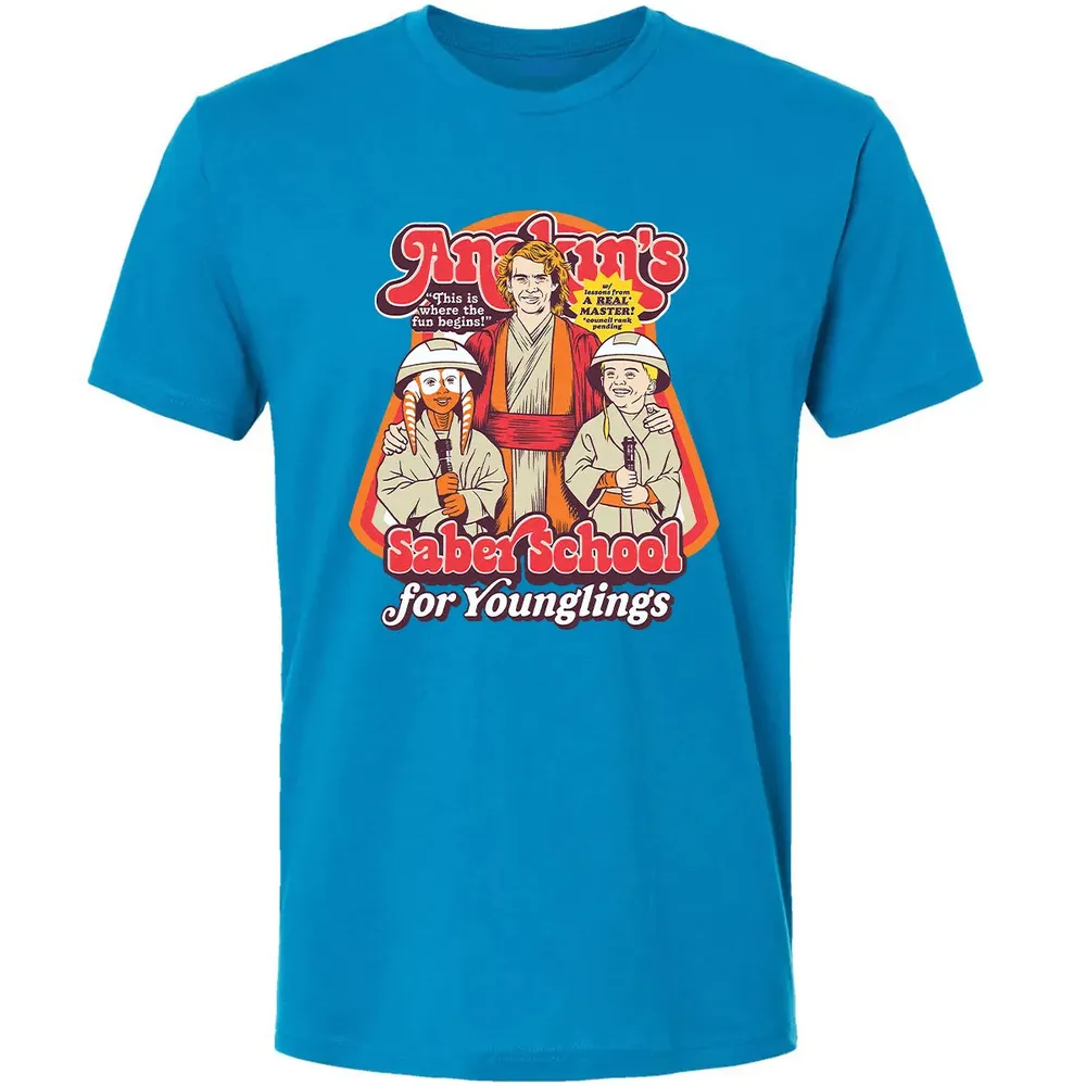 Anakin's Saber School Premium Unisex T-shirt - 15