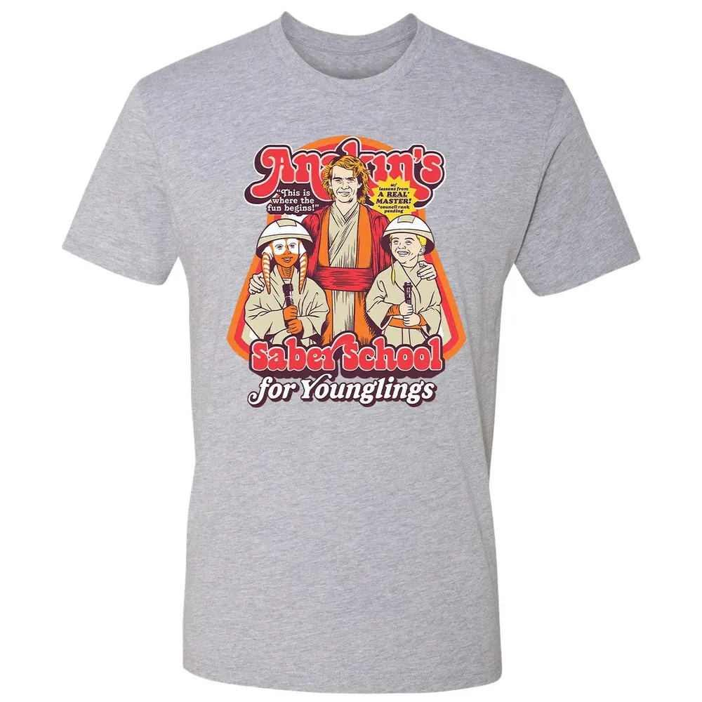 Anakin's Saber School Premium Unisex T-shirt - 9