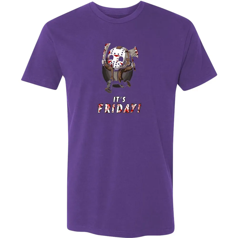 It's Friday 13th Funny Halloween Horror Graphic Premium Unisex T-shirt - 7