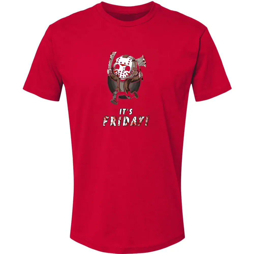 It's Friday 13th Funny Halloween Horror Graphic Premium Unisex T-shirt - 6