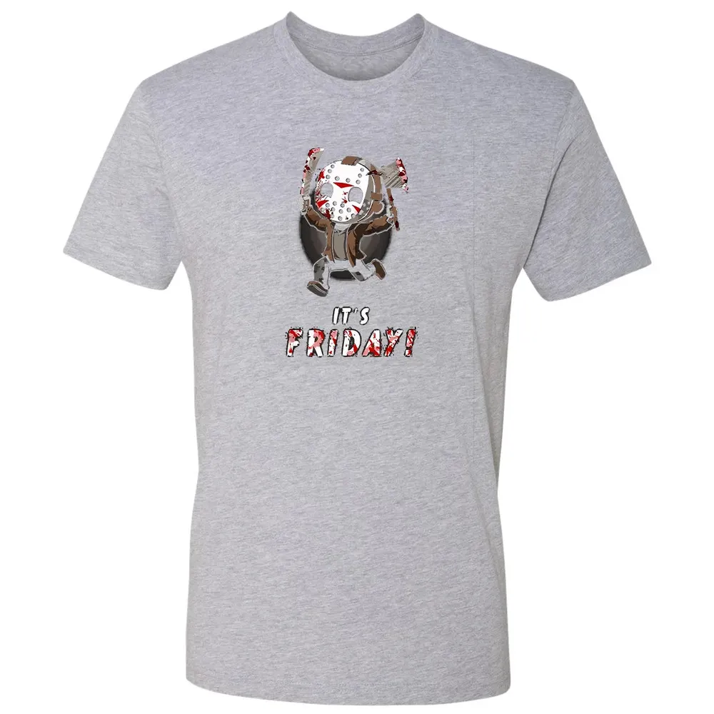 It's Friday 13th Funny Halloween Horror Graphic Premium Unisex T-shirt - 9