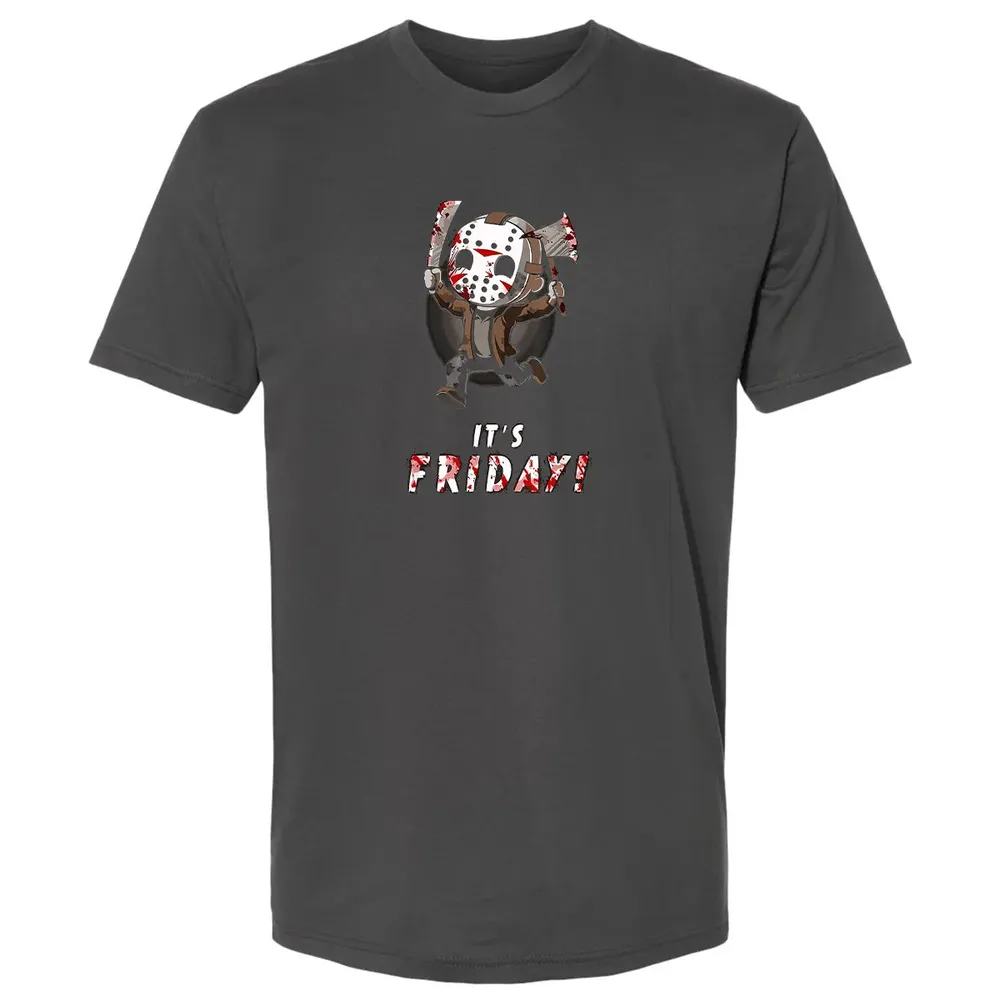 It's Friday 13th Funny Halloween Horror Graphic Premium Unisex T-shirt - 8