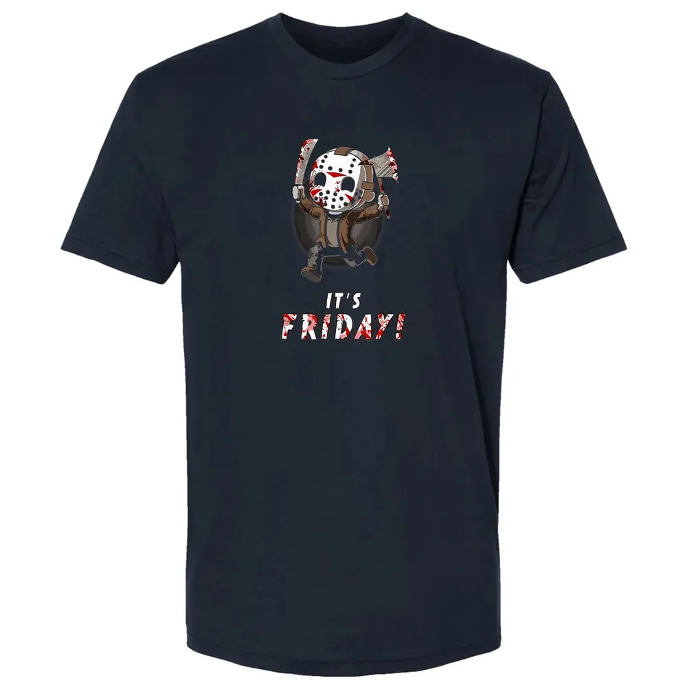 It's Friday 13th Funny Halloween Horror Graphic Premium Unisex T-shirt - 2
