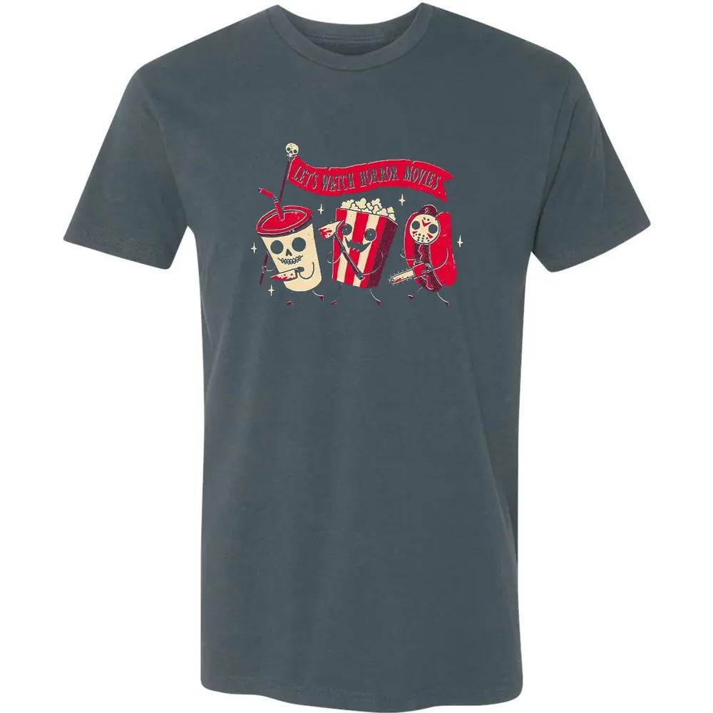 Let's Watch Horror Movies Premium Unisex T-shirt - 14